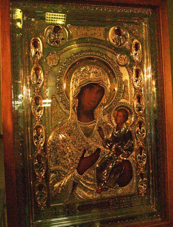 Фото Оклад Иверской иконы выставлен в Челябинском краеведческом музее