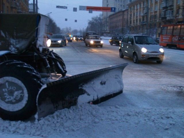 Фото Челябинские дорожники выдержали испытание снегом