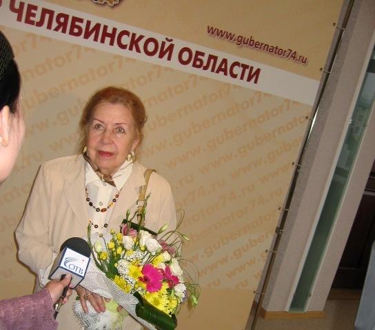 Фото Актриса Инна Макарова побывала на встрече у губернатора Петра Сумина