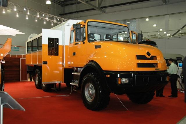 Фото Автомобильный завод «Урал» «Группы ГАЗ» впервые представляет внедорожный грузовик нового поколения