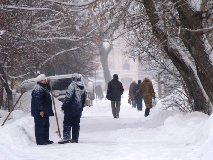 Фото Челябинск завалило снегом. Снегопад продолжится