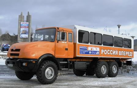 Фото Грузовики « Группы ГАЗ» завершили автопробег «Россия, вперед!»
