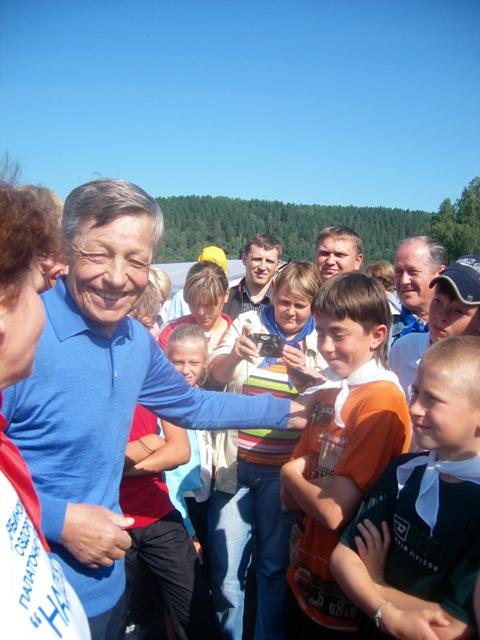 Фото Лагерь «Надежда» отметил свой юбилей вместе с губернатором Петром Суминым