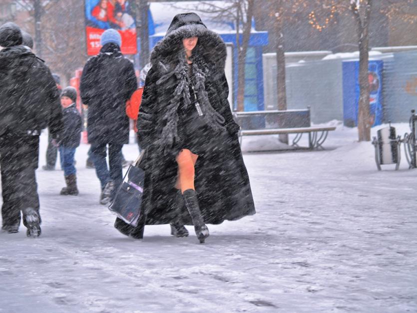 Фото Зима подбирается к Челябинской области