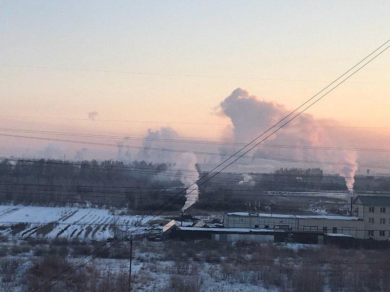 Фото Челябинск окутало плотной пеленой смога