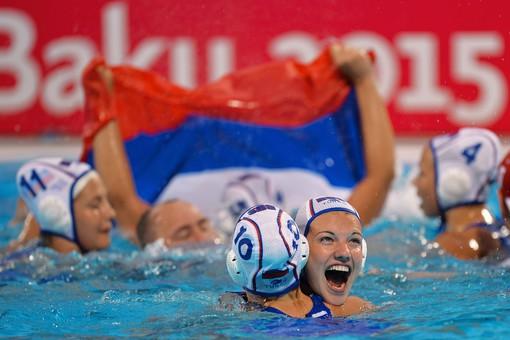 Фото Ватерполистки из Златоуста помогли сборной России взять золото на Европейских играх