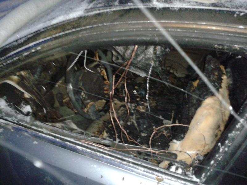 Фото За сутки в Челябинской области сгорели два автомобиля