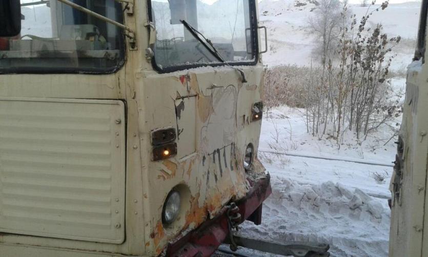 Фото В Металлургическом районе Челябинска столкнулись два трамвая