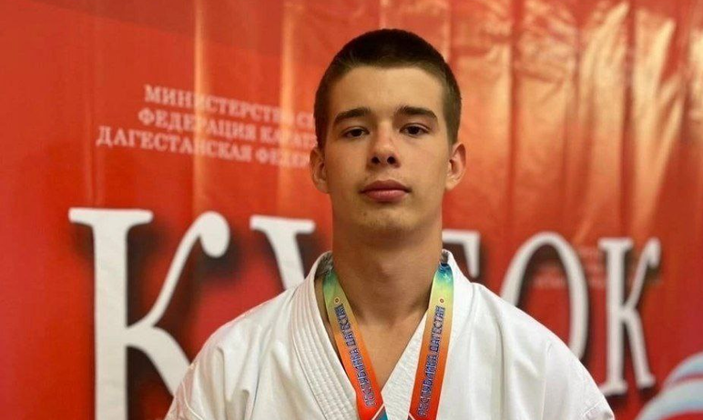 Фото Юный каратист из Челябинска стал победителем «Кубка Каспия»