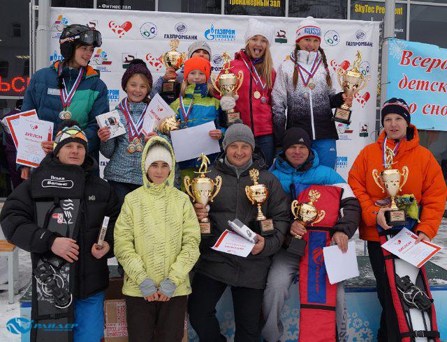 Фото Юные воспитанники Миасского горнолыжного центра «Райдер» отличились на Всероссийских соревнованиях по сноуборду
