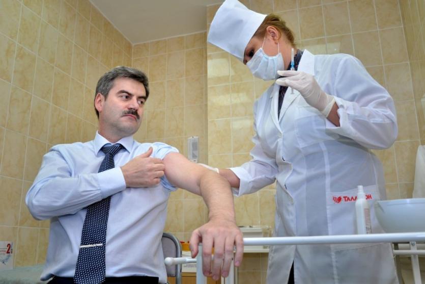 Фото Евгений Редин: Вакцинация против гриппа считается правилом хорошего тона