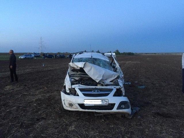 Фото В выходные в Челябинской области опрокинулись и погибли два опытных водителя