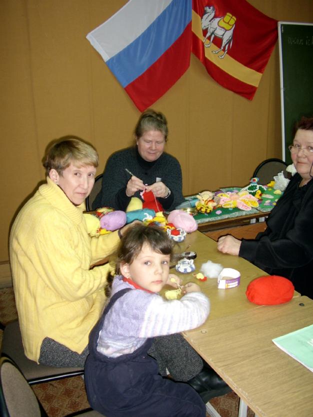 Фото В отделе художественного творчества инвалидов областного центра народного творчества Челябинска начались занятия творческих мастерских