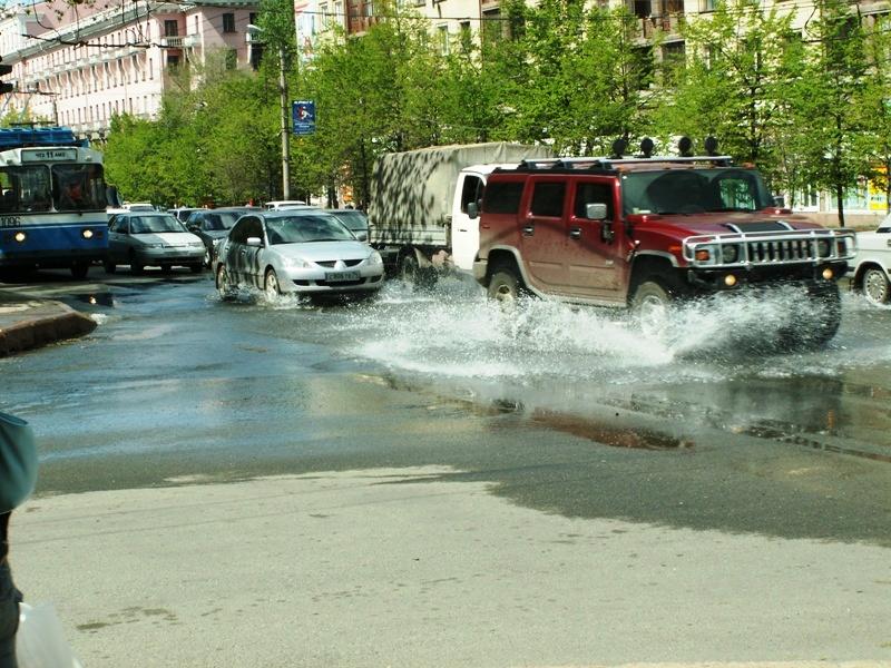 Фото Челябинск – это образец того, как не следует регулировать движение на дорогах большого города
