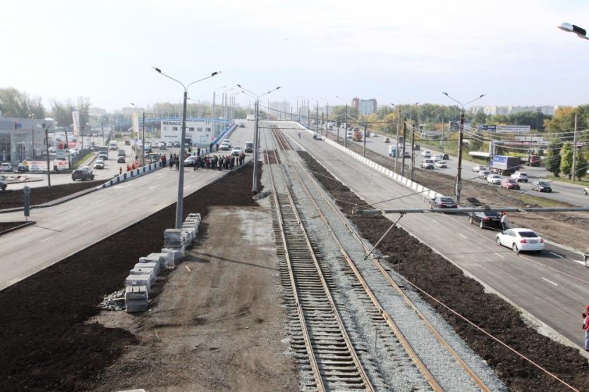Фото В Челябинске открыли новую транспортную развязку 