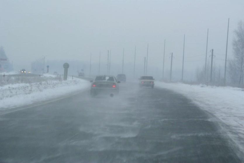Фото Ряд дорог на юге Челябинской области остаются закрытыми из-за погодных условий