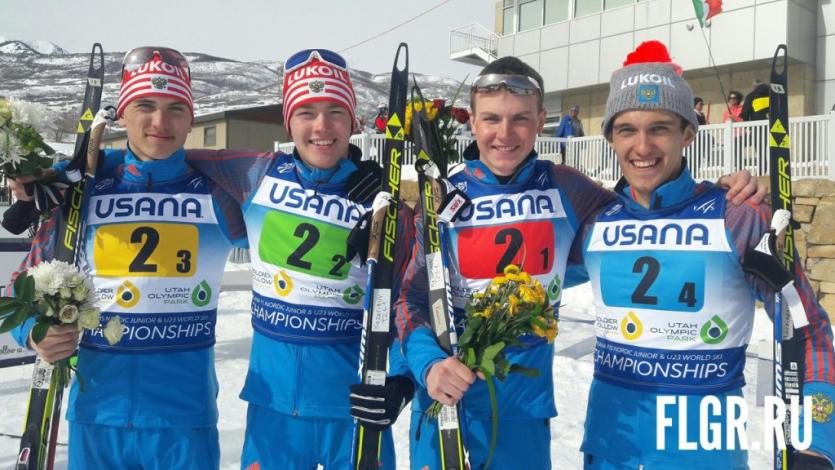 Фото Лыжник из Златоуста выиграл три медали юниорского первенства мира