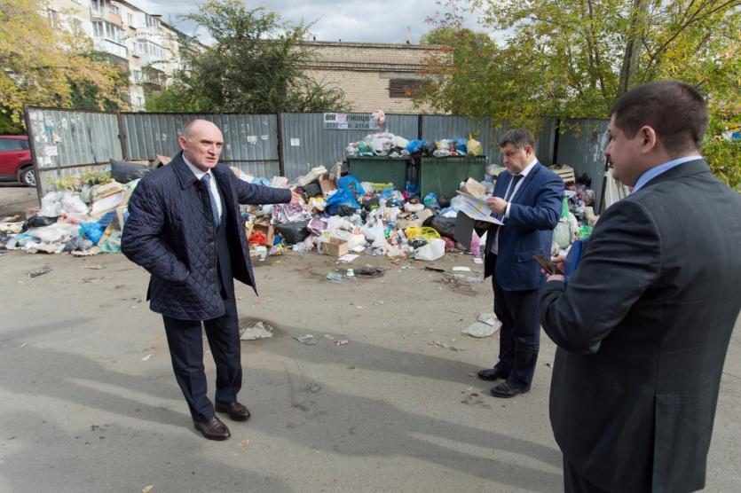 Фото Борис Дубровский: В Челябинске мобилизованы все ресурсы для борьбы с мусорными завалами