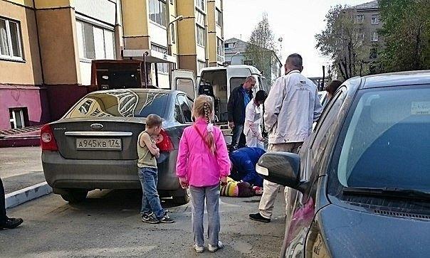 Фото В Челябинске служебный автомобиль следственного отдела сбил восьмилетнюю девочку