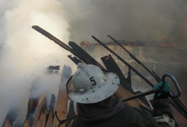 Фото В Первомайском на пожаре погиб пенсионер 