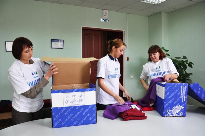 Фото Депутат Андрей Барышев и общественное движение «Соцгород» помогли многодетной семье из Крыма