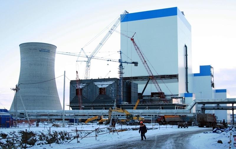 Фото На Троицкую ГРЭС доставлен статор генератора для строящегося энергоблока 660 МВт