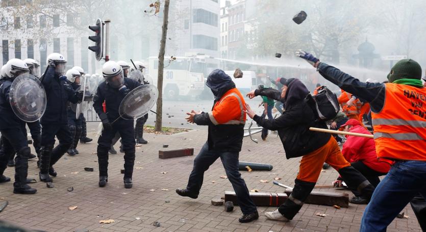 Фото Евромайдан дошел до адресата: Европу захлестнули массовые акции протеста