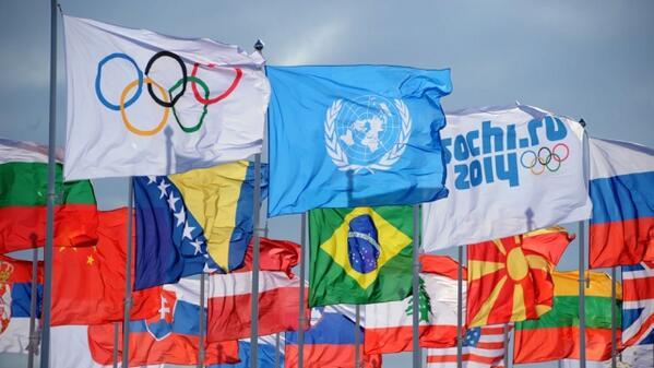 Фото Болеем за наших: Сегодня будет дан старт Олимпиаде в Сочи