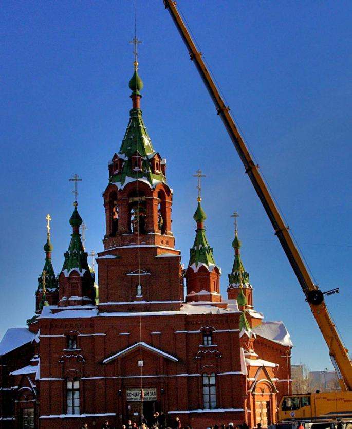 Фото Епархия:У храма Александра Невского в Челябинске не  будет забора и парковки