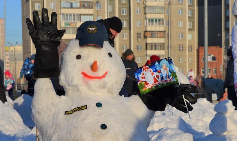 Фото Челябинские «Снеговики-добряки» идут на рекорд
