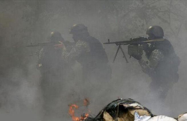 Фото Народные ополченцы задержали 40 украинских военных в Славянске