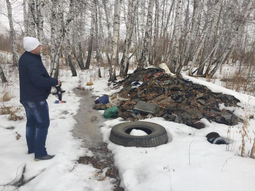 Фото Застройщики заваливают Челябинск несанкционированными свалками