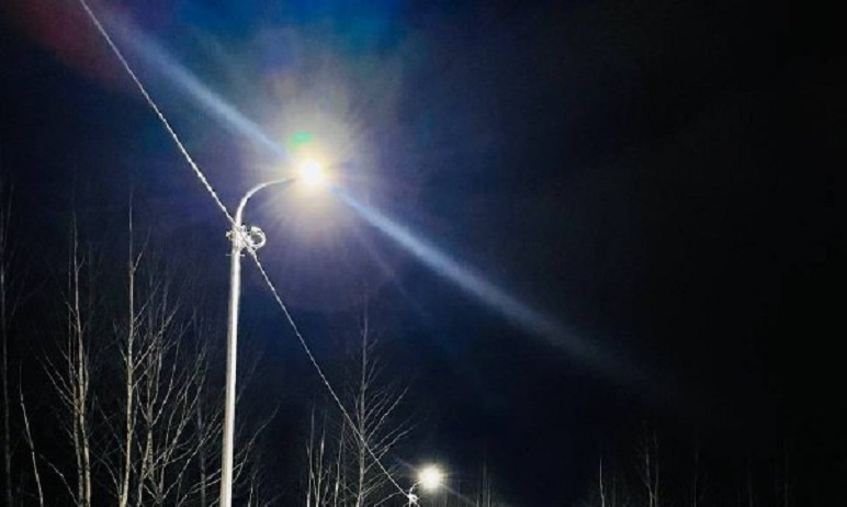 Фото В Центральном районе Челябинска осветили новую экотропу
