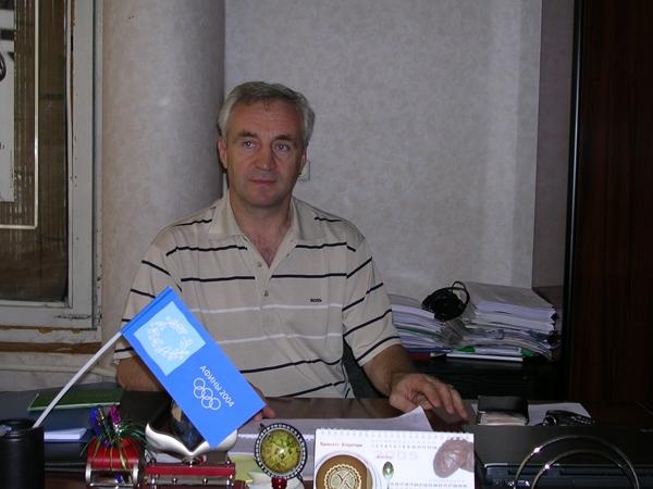 Фото Петр Галкин - вице-президент Федерации профессионального бокса России