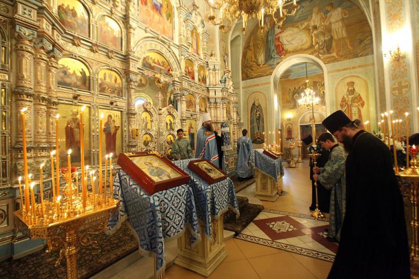 Фото Православные отмечают Рождество Пресвятой Богородицы