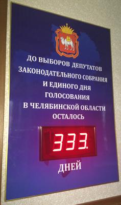 Фото До выборов депутатов Законодательного Собрания Челябинской области осталось 333 дня