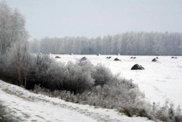 Фото На расчистку снежных заносов закрытых дорог Челябинской области выведено 35 единиц техники