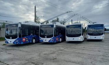 Фото В Миассе на следующей неделе на линию выйдут четыре новых троллейбуса 