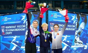 Фото Южноуральская конькобежка взяла «бронзу» чемпионата России