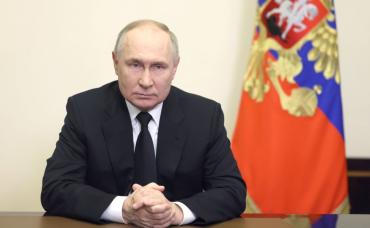 Фото Обращение Владимира Путина в связи с терактом в «Крокус сити холл»