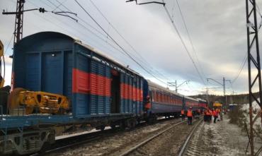 Фото Движение поездов на перегоне Сыростан – Хребет ЮУЖД полностью восстановлено
