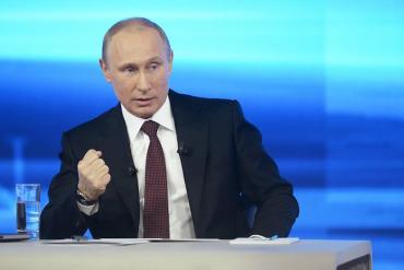 Фото Владимир Путин: Россия будет оперативно реагировать на продвижение НАТО на восток