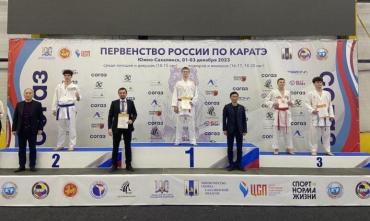 Фото Челябинские каратисты завоевали три медали на первенстве России в Южно-Сахалинске