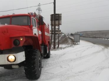 Фото На трассе М-5 «Урал» временно ограничено движение для грузового транспорта