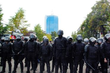 Фото Тефтелев о несанкционированном митинге: Организаторы ввели людей в заблуждение