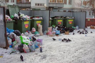 Фото Челябинцев просят не загораживать машинами проезды для мусоровозов