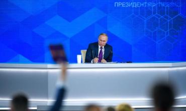 Фото Стартовал прием вопросов для «прямой линии» с Владимиром Путиным