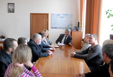 Фото В ОАО «Златмаш» прошла встреча с защитниками «Веселой горки»
