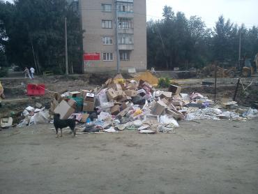 Фото В Челябинске для защиты от мусорщиков-нелегалов копаются рвы и возводятся заборы