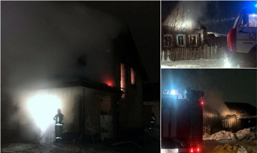 Фото В Юрюзани пожар в частном доме унес жизнь двоих мужчин